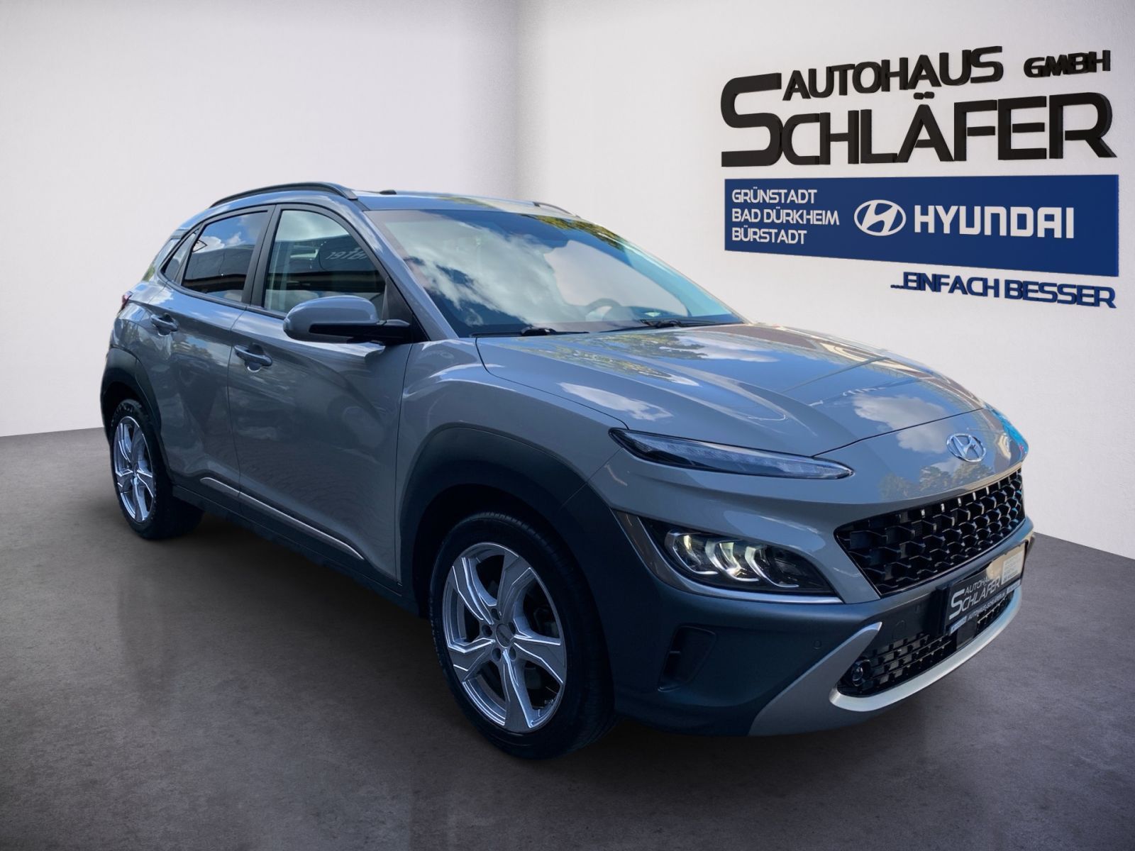 Fahrzeugabbildung Hyundai KONA 1.6 T-GDI 7-DCT Prime Leder Schiebedach