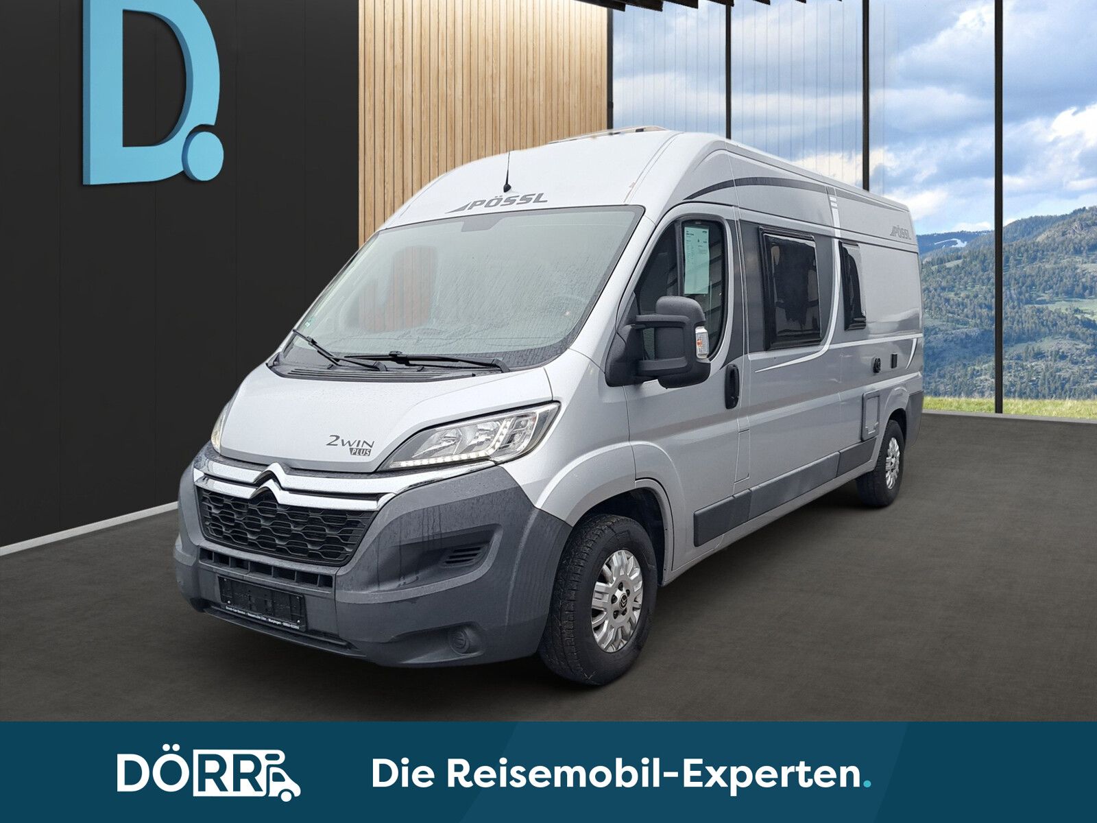 Fahrzeugabbildung Pössl 2Win Citroen Fahrradträger,Radio