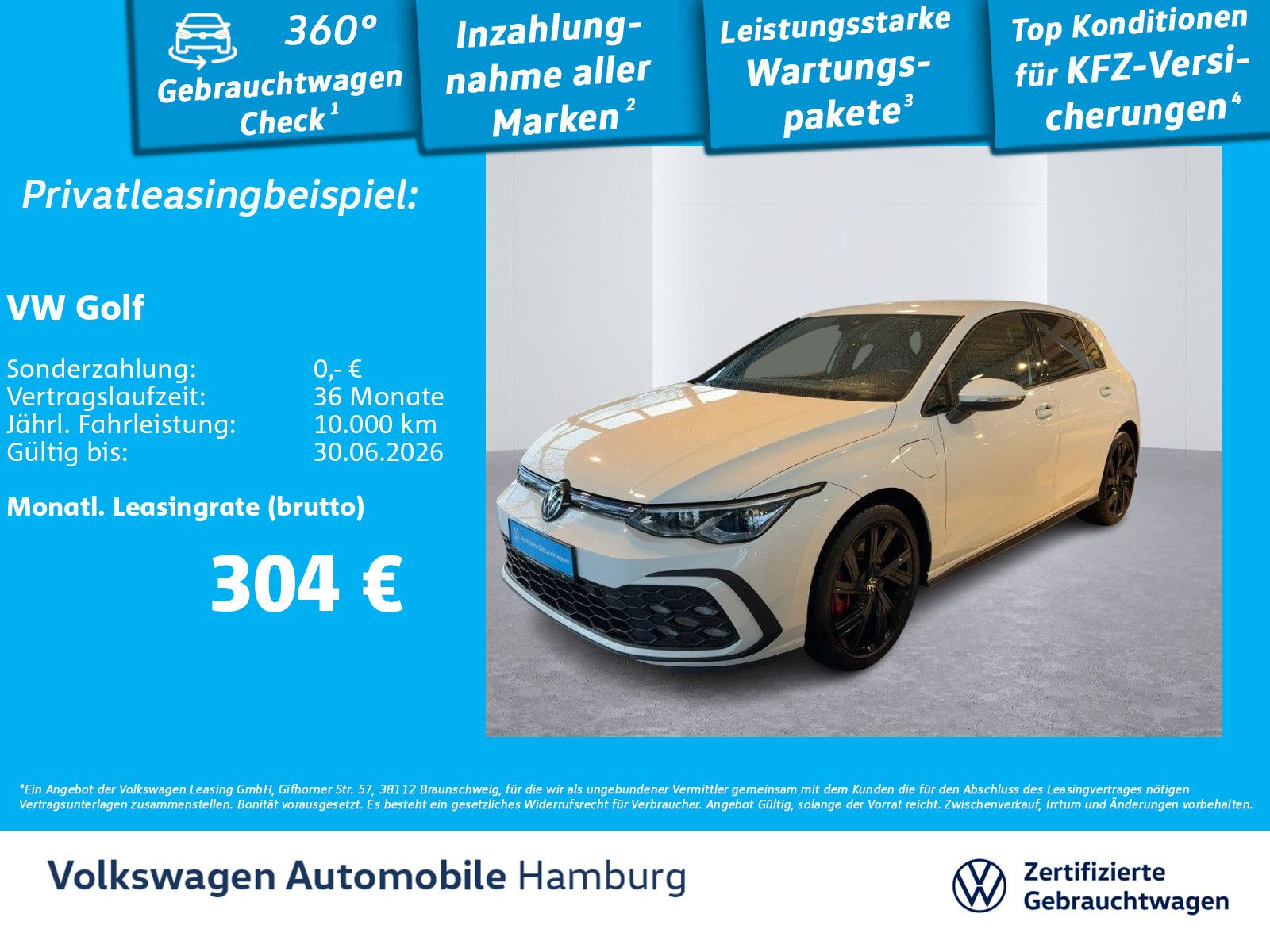 Volkswagen Golf VIII 1.4 eHybrid GTE DSG AppConnect Navi