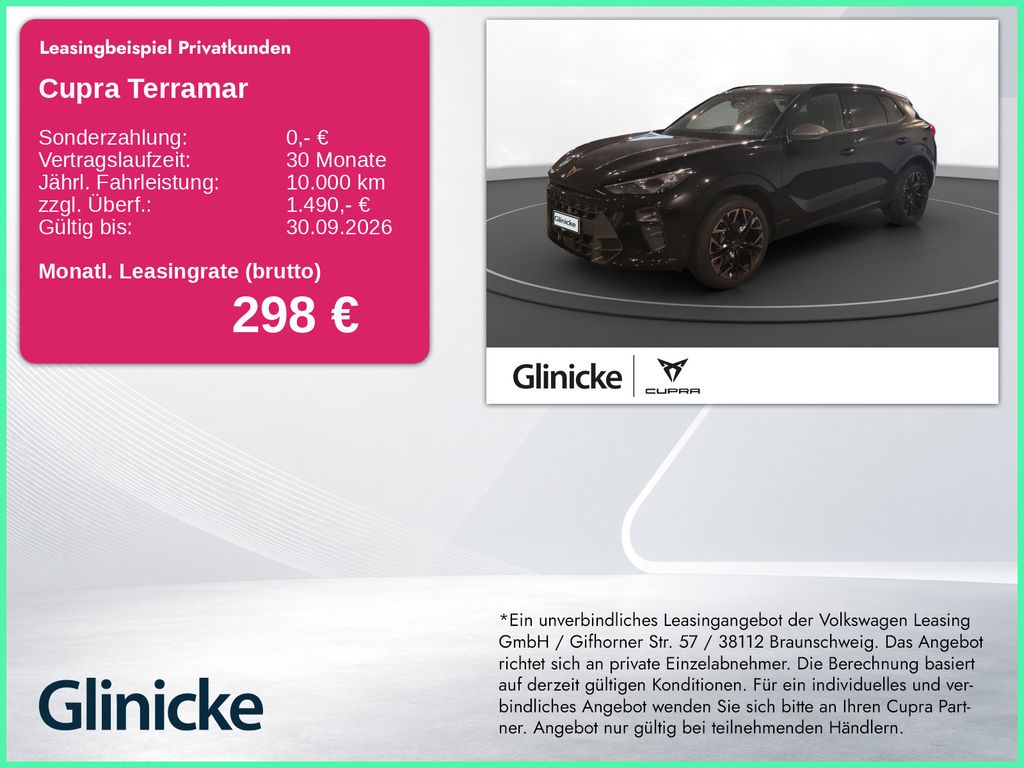 Cupra Terramar 2.0 TSI DSG VZ 4Drive Matrix 20"