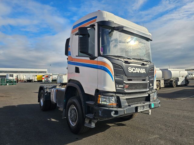 Scania G 450 XT 4x4 BB mit Kipphydr.