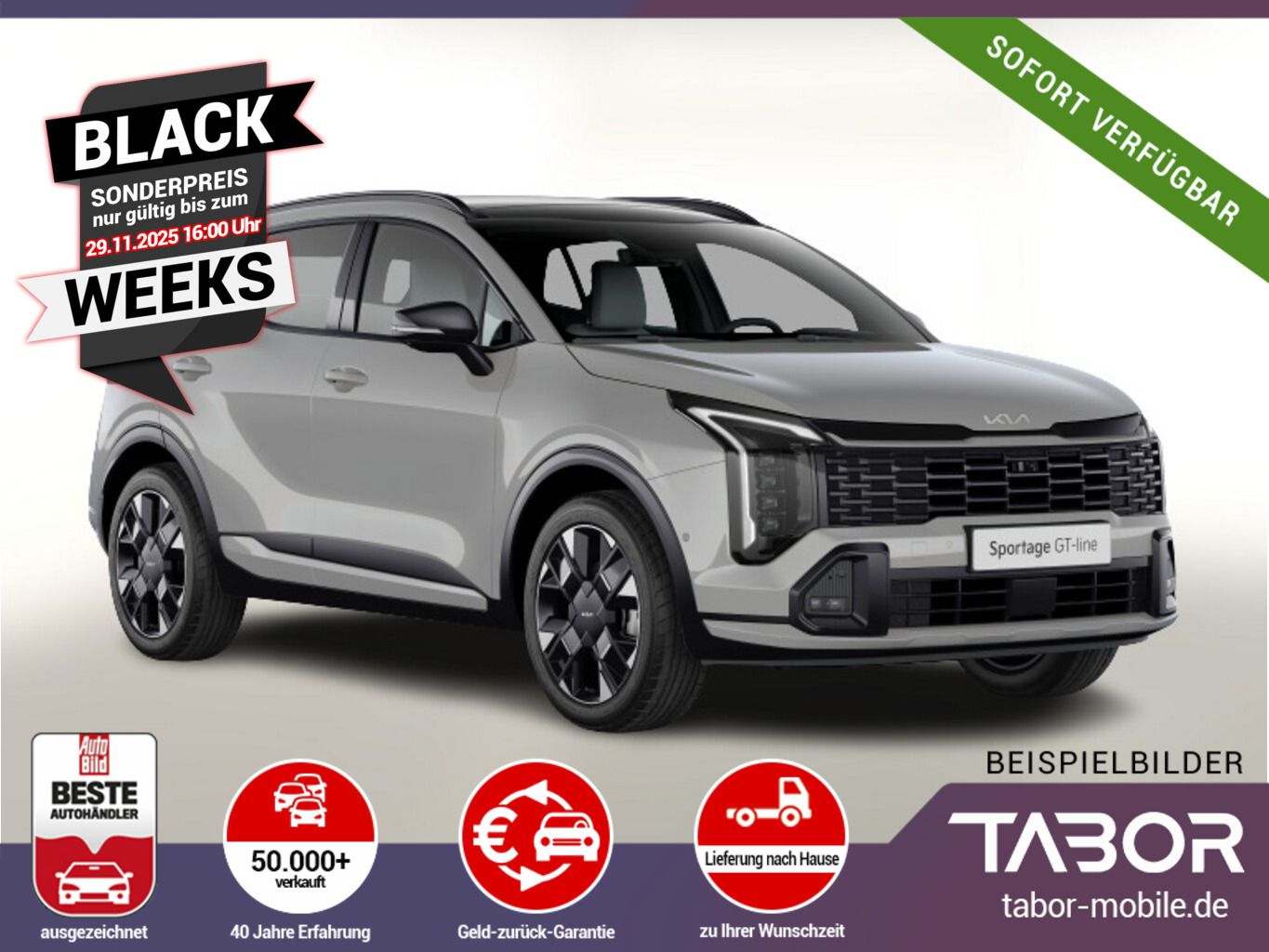 Kia Sportage 150 DCT FL MY26 ACC SHZ PrivG Kam 2xPDC