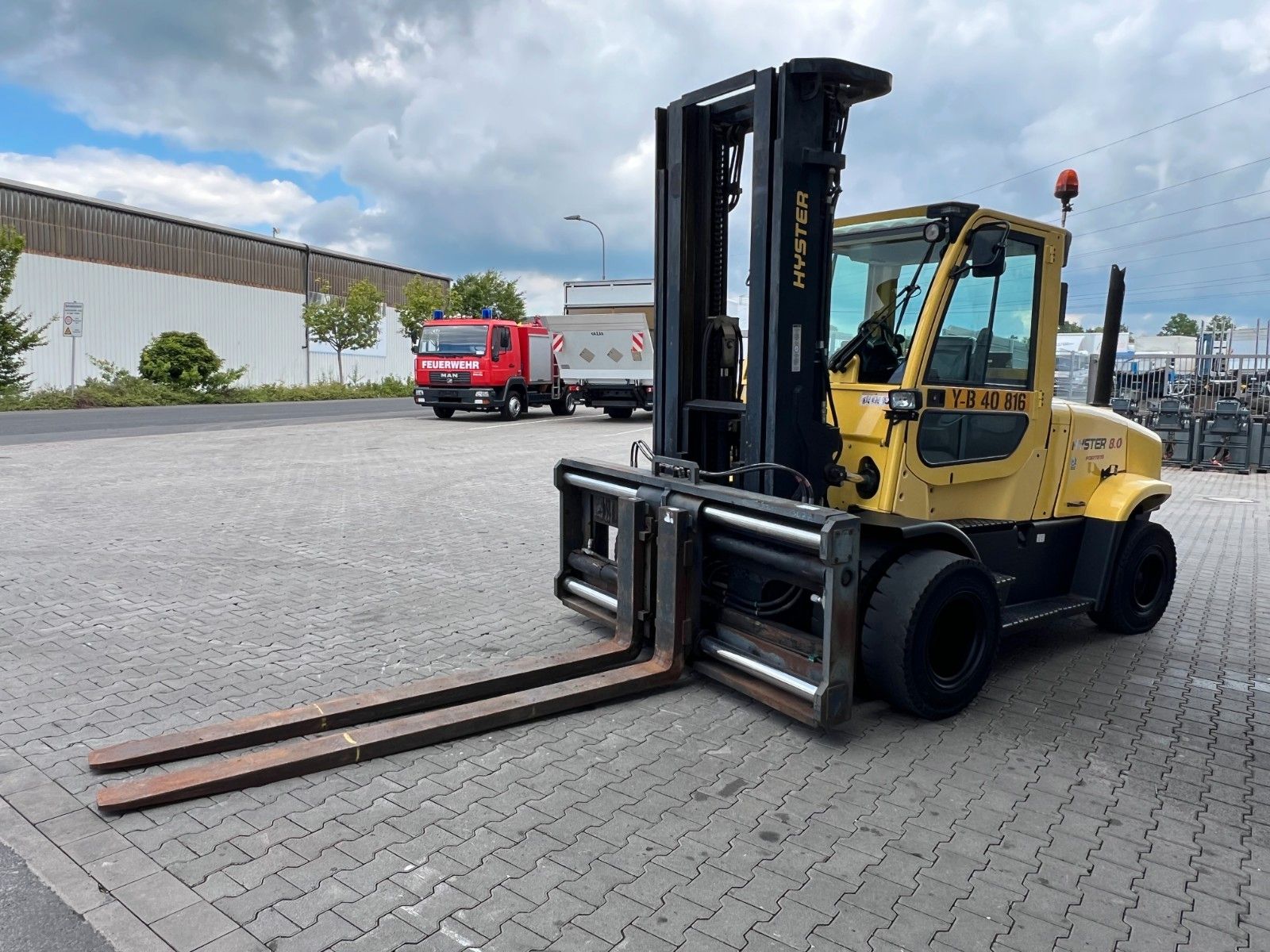 Fahrzeugabbildung Hyster H8.0 FT9 / nur 1.426h! / Triplex: 5,52m / ZVG