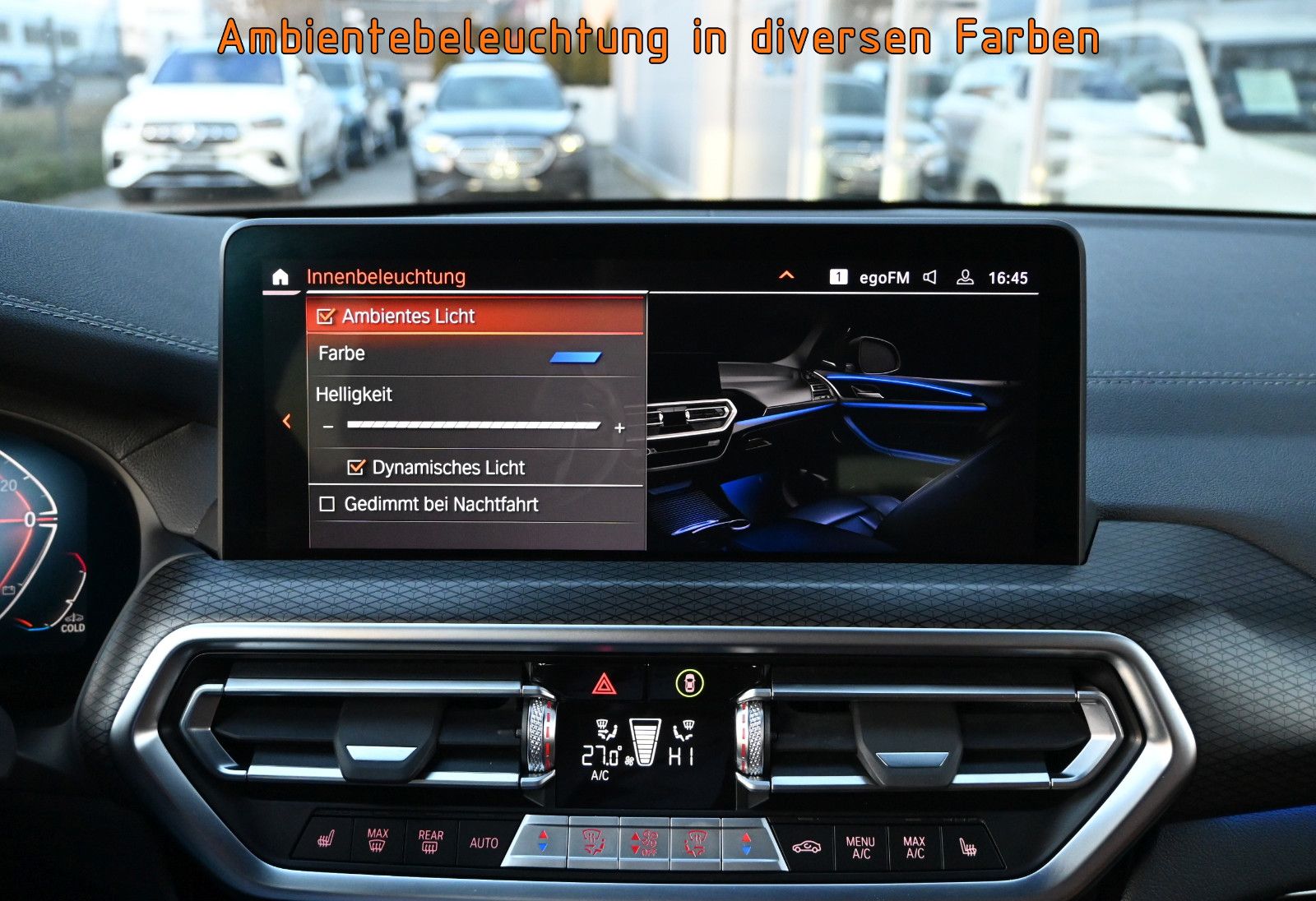 Fahrzeugabbildung BMW X3 xDrive30d M-Sport °ACC°AHK°M-SITZE°STANDHZ°HK