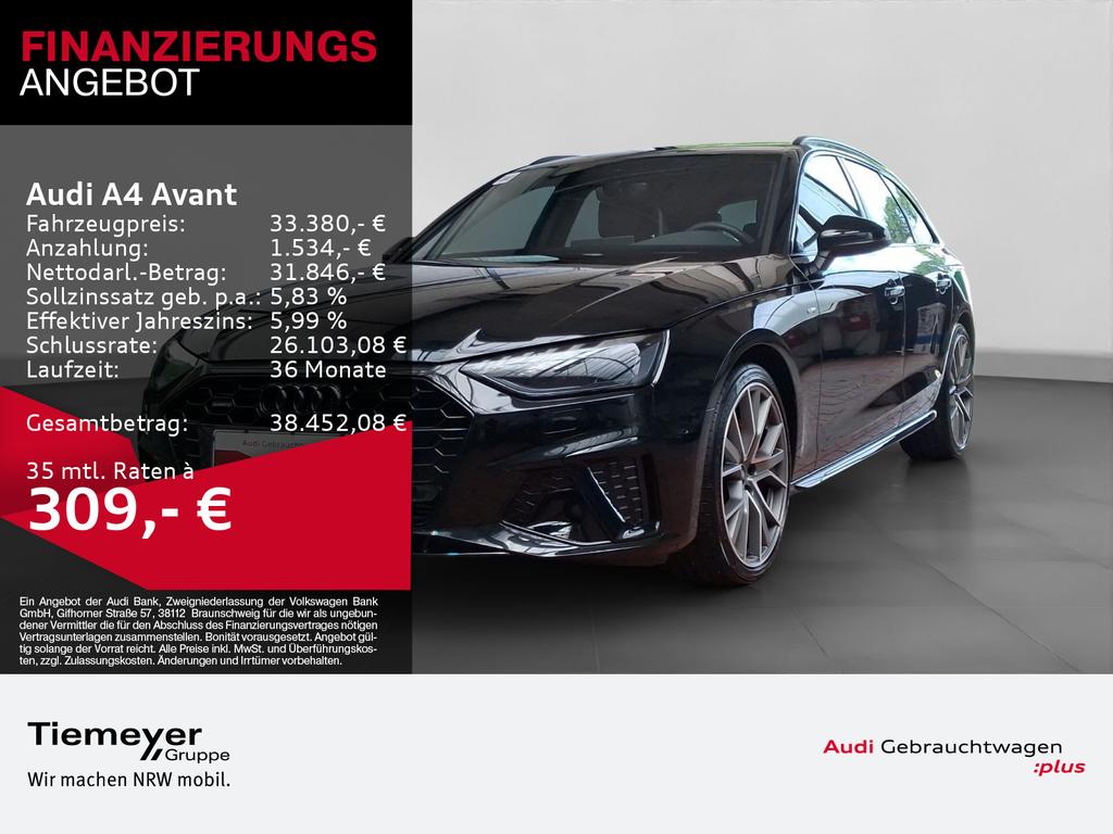 Audi A4 Avant 40 TFSI Q 2x S LINE MATRIX AHK VIRTUAL 2024