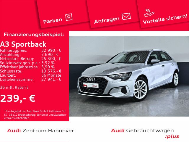 Audi A3 Sportback Advanced 30 TDI virtual LED DAB Pho