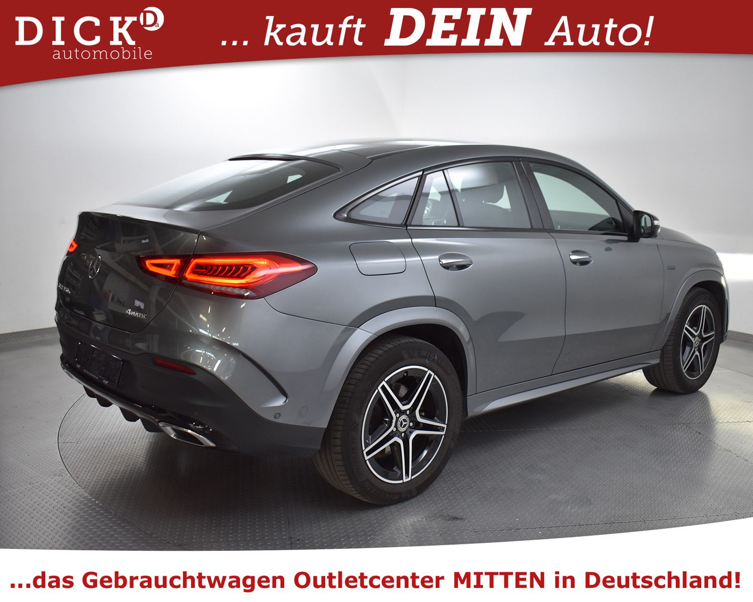 MERCEDES-BENZ GLE 350e 4M Coupe AMG Line NIGHT+MULTIB+AHK+360+ - Image 7