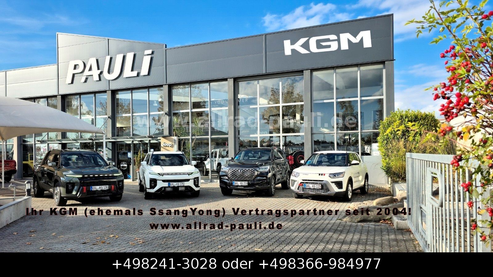 Ssangyong Korando 2.0 e-XGi Quartz | 8-fach, Träger