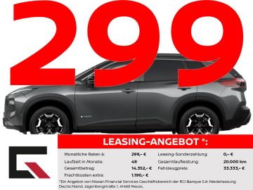 Nissan Leasingangebot: Nissan X-Trail N-TREK 204PS Automatik/Winter/LED/Navi/+