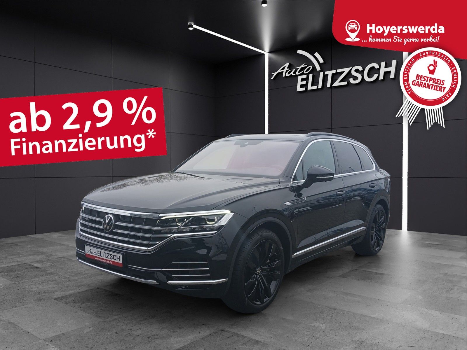 Fahrzeugabbildung Volkswagen Touareg eHybrid Elegance 4M Matrix AHK HUD Pano