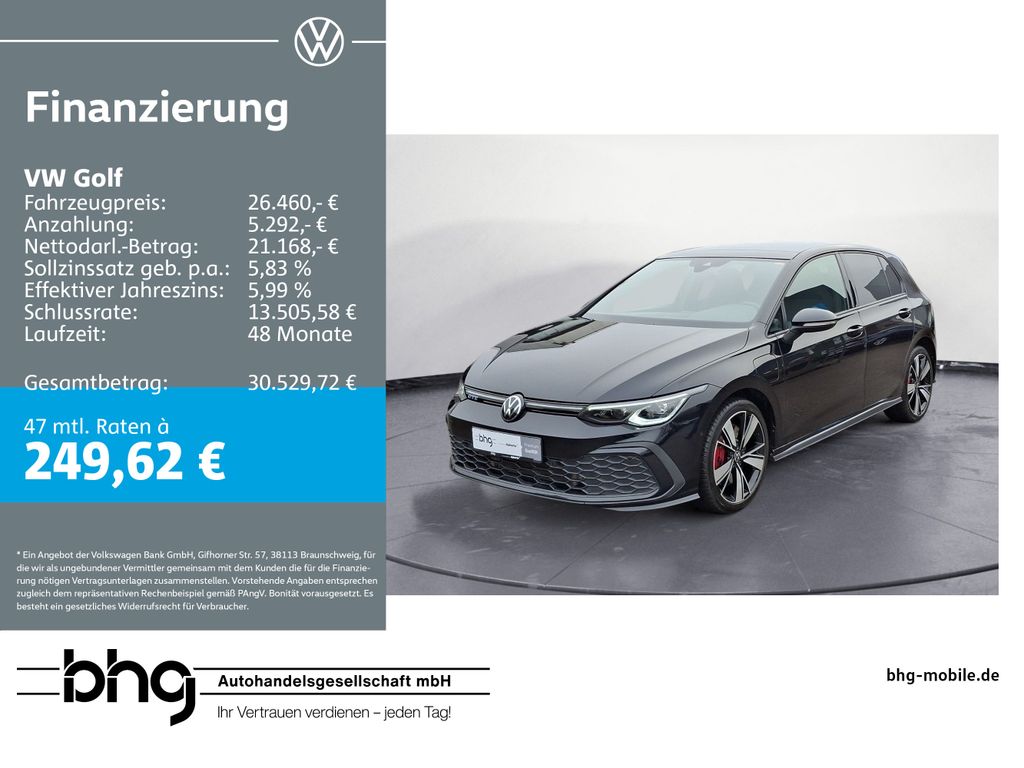 Golf 1,4 GTE TSI DSG ACC MATRIX