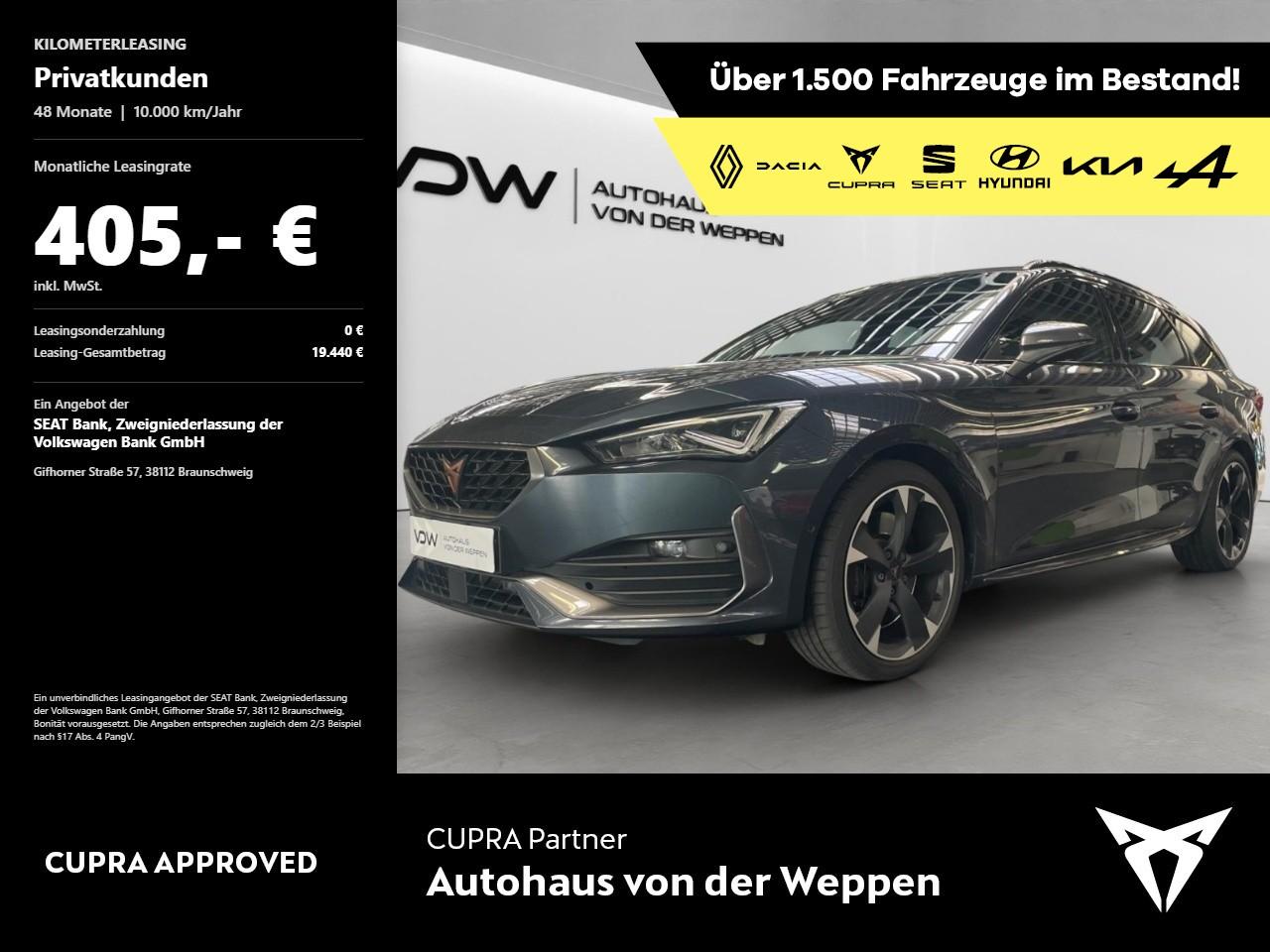 Cupra Leon Sportstourer AHK, Travel Ass, SHZ Klima