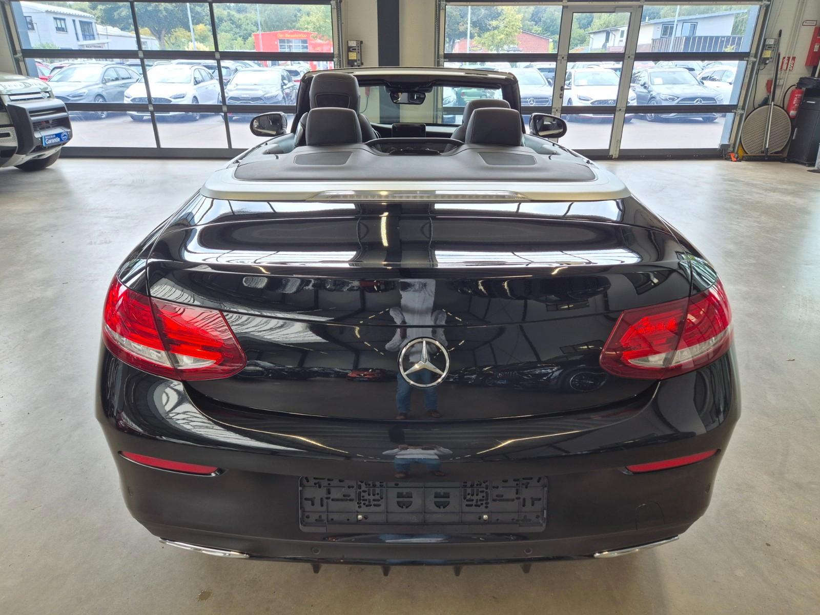 Mercedes-Benz C 180 CABRIO AMG LINE NAVI LED SHZ 360CAM DISTRO