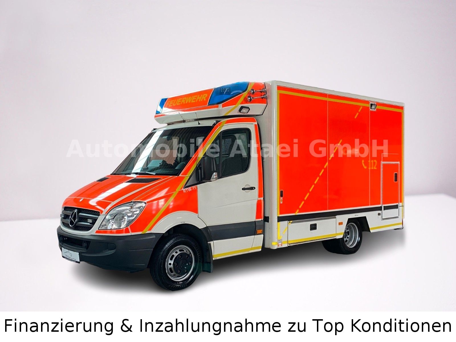 Fahrzeugabbildung Mercedes-Benz Sprinter 518 CDI RTW *TOP ZUSTAND!* TRAGE (7463)