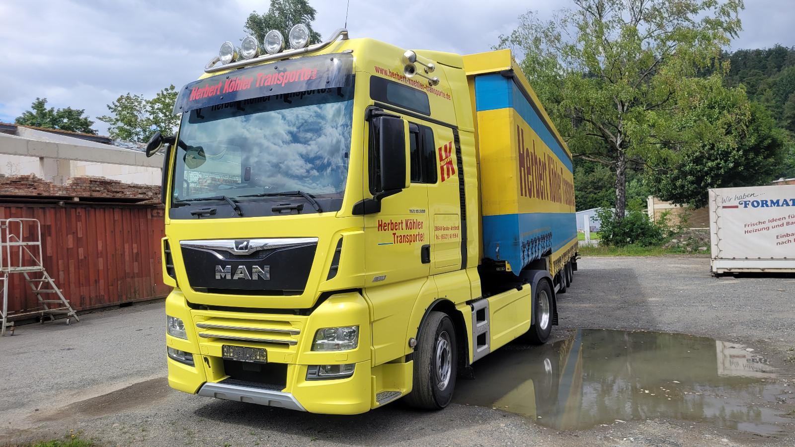 MAN TGX 18.580 XXL Retarder Nebenantrieb Standklima