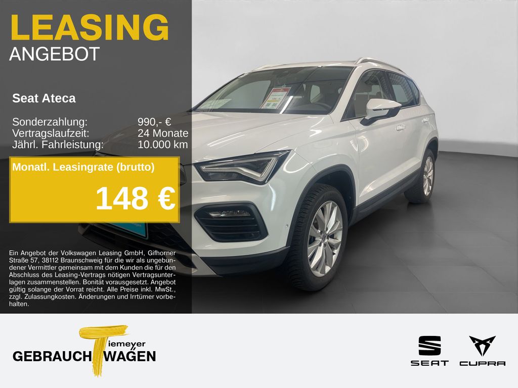 Ateca 1.5 TSI DSG STYLE SIDE-ASSIST NAVI+ eKLAPP