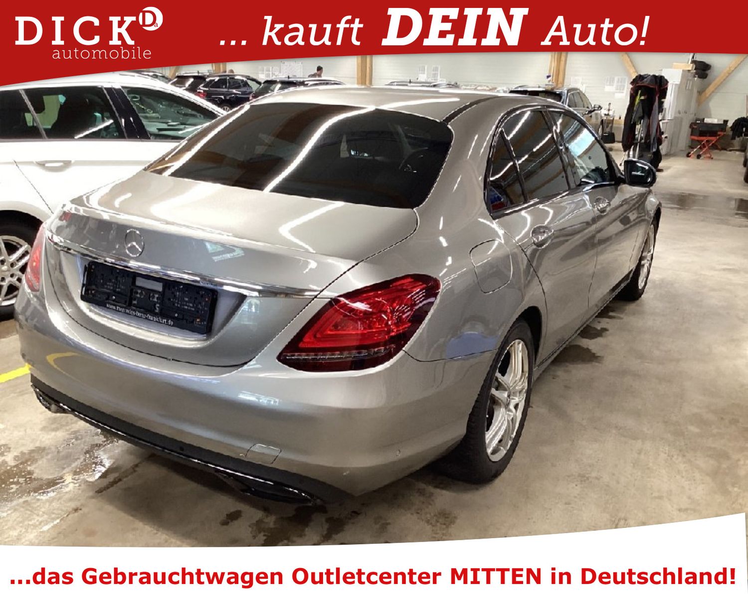 Fahrzeugabbildung Mercedes-Benz C 200d 9G LED+/VIRTU/BURMEST/STANDHZ/8Fa/VOLL++