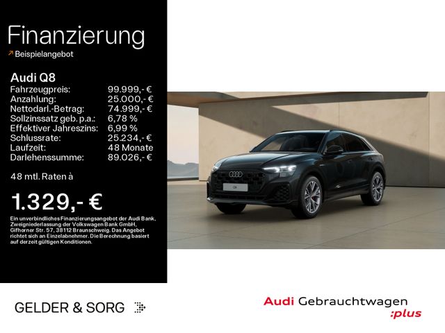 Audi Q8 60 TFSIe quattro B&O*HuD*Allradlenk*AHK