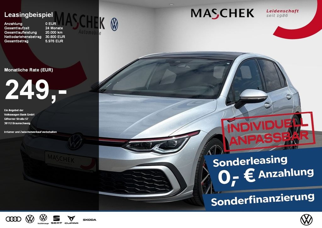Volkswagen Golf GTI 2.0 TSI IQ.Light Pano HK LM19 HUD RearV