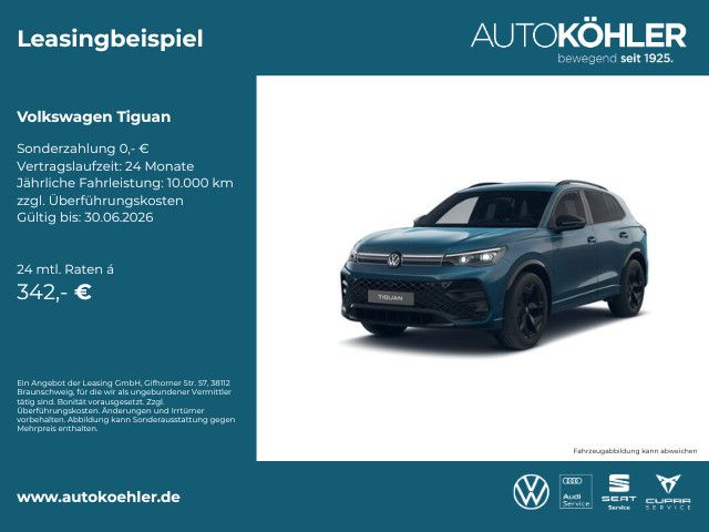 Volkswagen Tiguan 2.0 TDI R-Line - 360°- ab 342.- mtl.