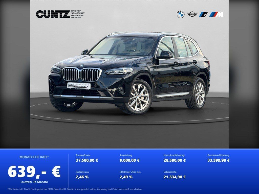 BMW X3 xDrive30i Standheizung A.H.-Kupplung Harman/K foto 1