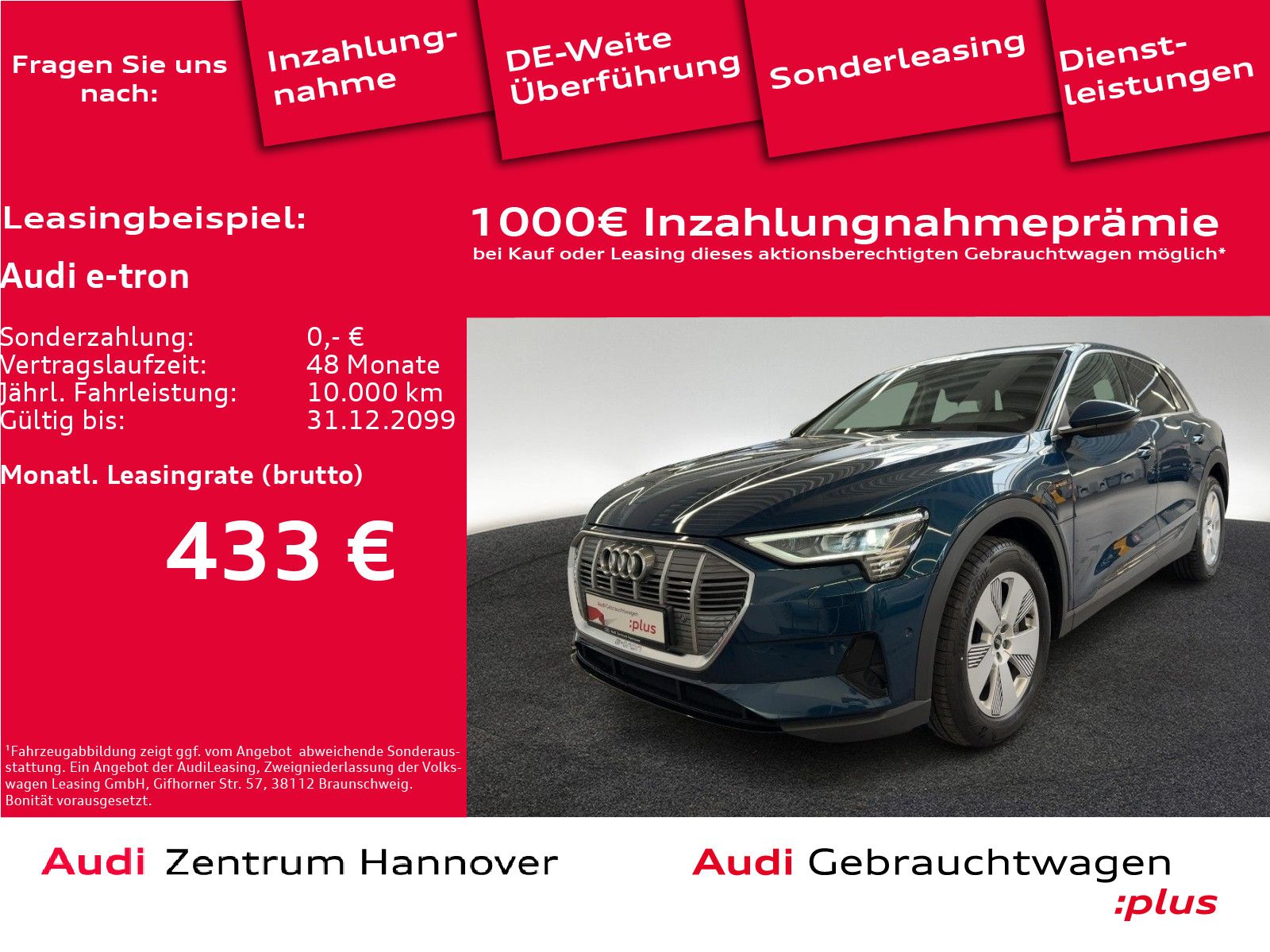 Audi e-tron 50 quattro Navi virtual DAB