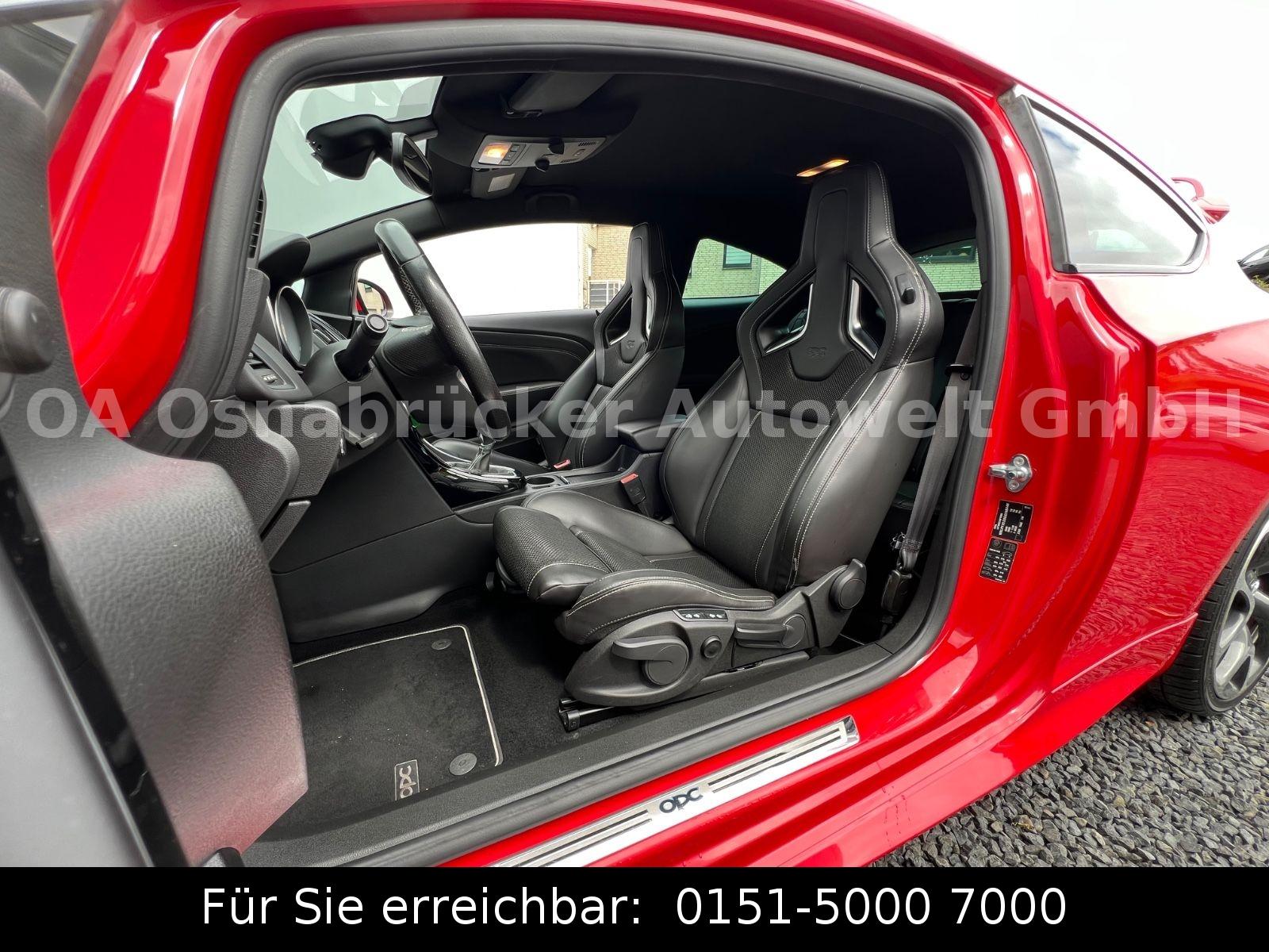 Opel Astra J GTC OPC 280PS SHZ Lenkradheiz.  Tempomat