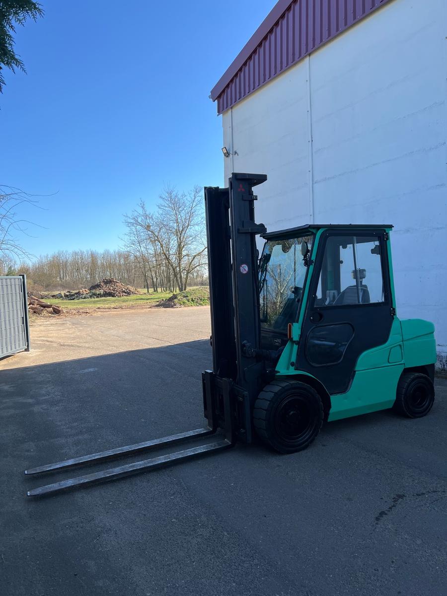 Mitsubishi FD35NT-Diesel-Seitenschieber-Kabine-Heizung