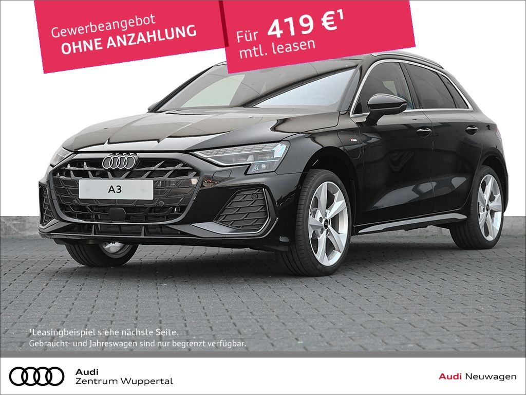 Audi A3 SPORTBACK S LINE 40 TFSIe HYBRID AHK LED MMI 