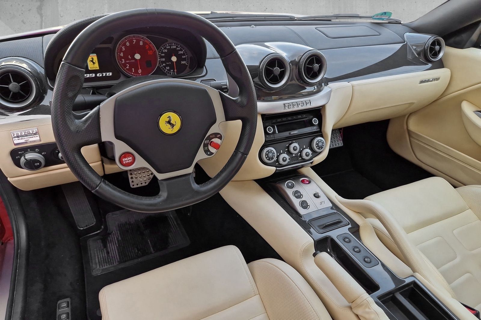 Fahrzeugabbildung Ferrari 599 GTB*rosso monza*new Ceramic brakes*