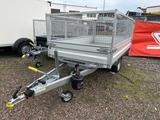 Humbaur HUK152715 Rückwärtskipper 1500kg /Gitteraufsatz - Pkw-Anhänger Rückwärtskipper