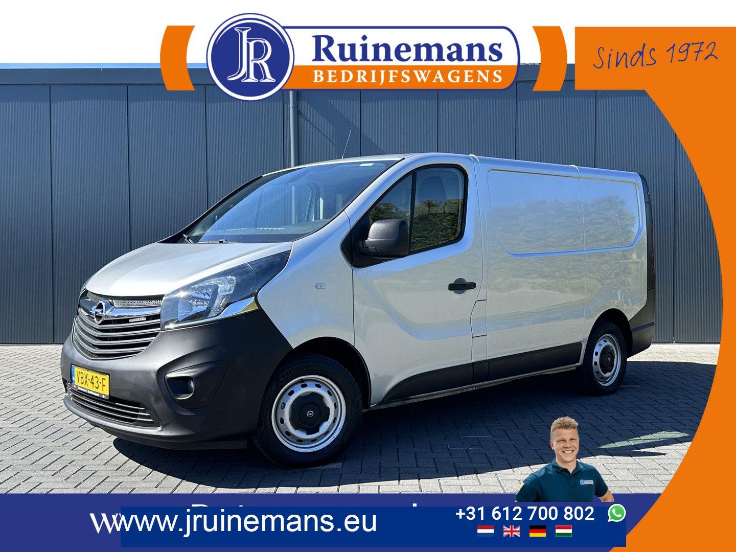 Opel Vivaro 1.6 CDTI 126 PK / L1H1 / 1e EIG. / ACHTER