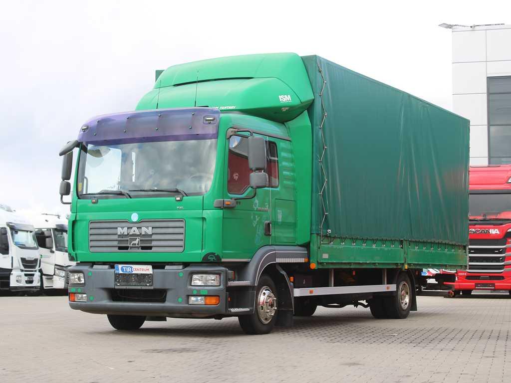 MAN TGL 8.180, SIDEWALLS, EURO 3