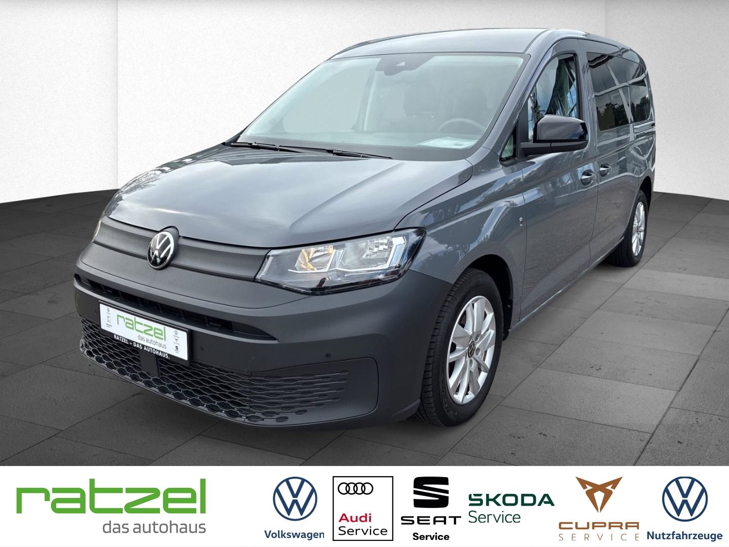 Fahrzeugabbildung Volkswagen Caddy Life Basis 7-Sitzer 2.0 TDI AHK-abnehmbar