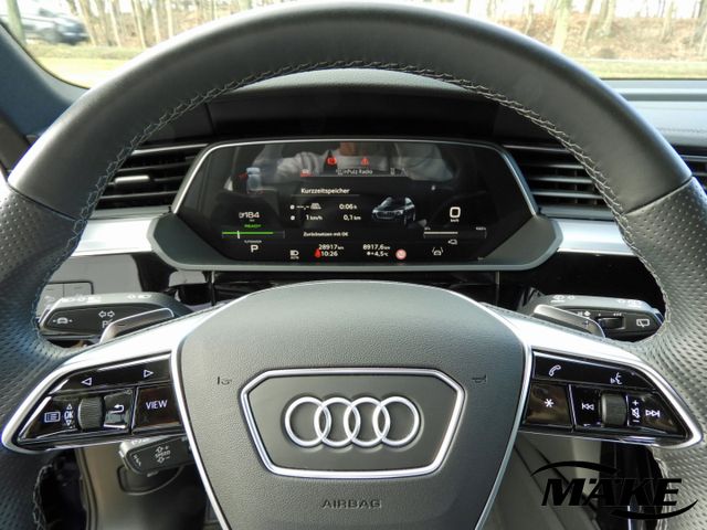 Q8 e-tron Black 55 quattro LEDER MATRIX RFK B&O 