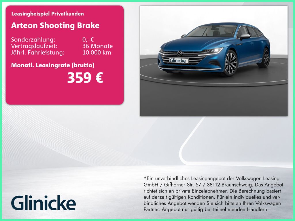 Arteon Shootingbrake 2.0 TDI Elegance AHK LM 18"