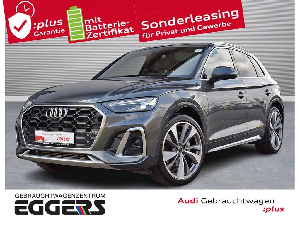 Audi Q5 55 TFSIe quattro *S-line*Luft*AHK*HuD*Matrix*