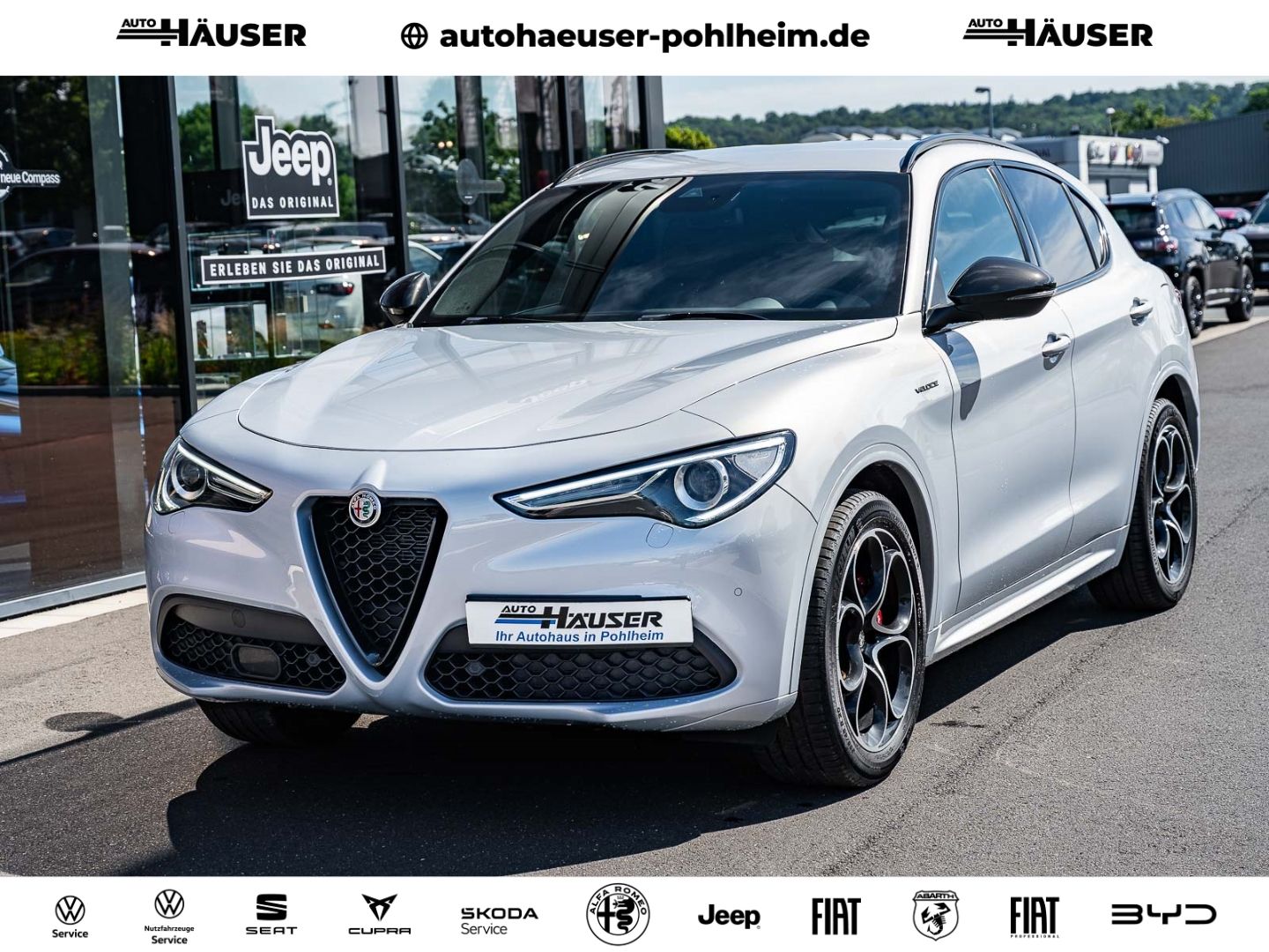 Alfa Romeo Stelvio Veloce 2.2 Diesel AT8 Q4 EL. HECKKL. MEM
