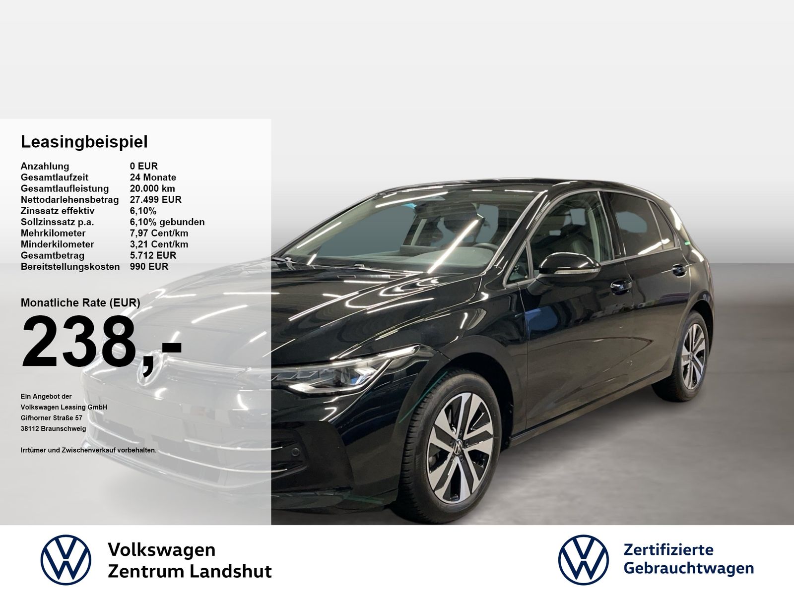 Volkswagen Golf VIII 1.5 TSI DSG Life Energy ACC AHK AUT foto 1