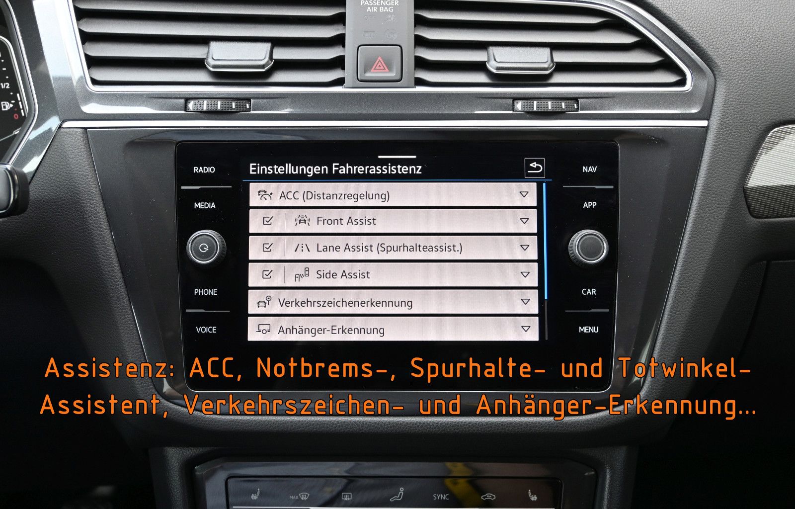 Fahrzeugabbildung Volkswagen Tiguan Allspace 2.0 TDI °ACC°AHK°STANDHEIZ°360°