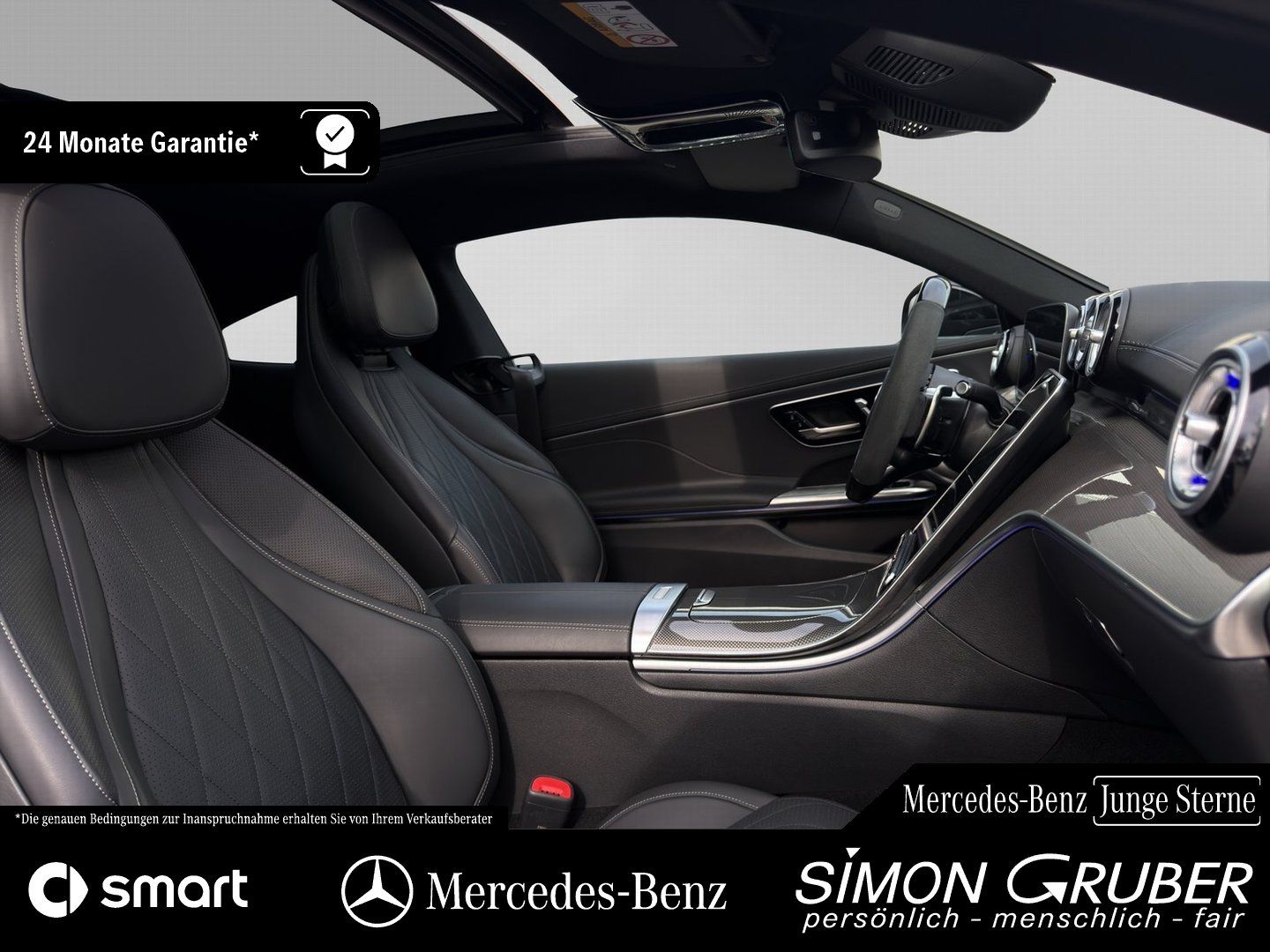 Fahrzeugabbildung Mercedes-Benz CLE 53 4M+ AMG Optik Dyn+ Night II Nappa Carbon