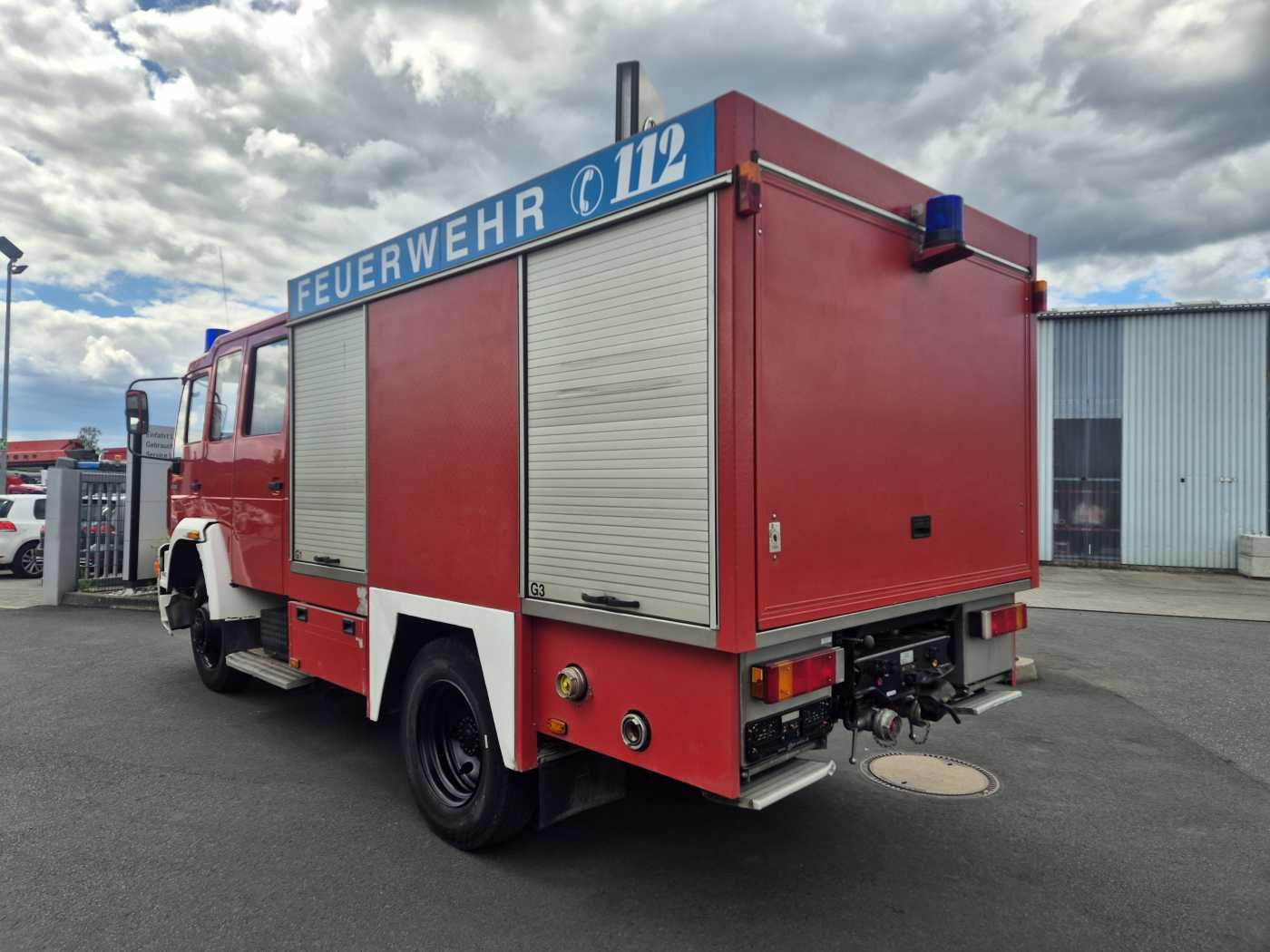 Fahrzeugabbildung MAN 14.224 4x4 TLF 16/29 Tanklöschfahrzeug Feuerwehr