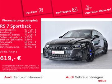 Audi Leasing Angebot: Audi RS 7 Sportback 4.0 TFSI quattro HuD Pano B&O Kam