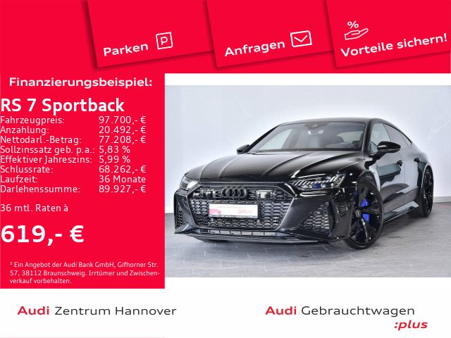 Audi RS 7 Sportback 4.0 TFSI quattro HuD Pano B&O Kam