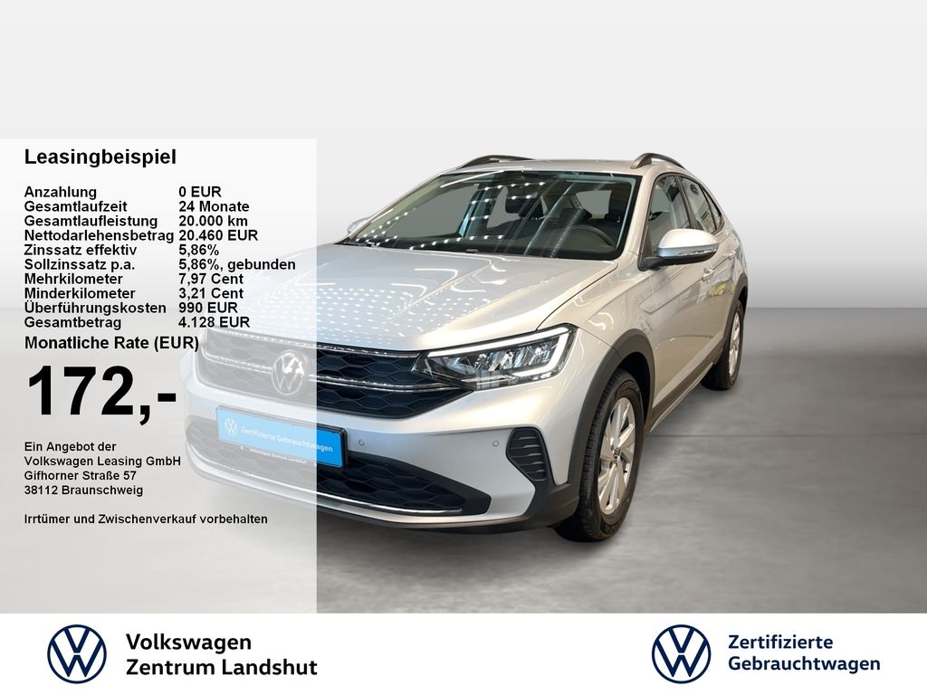 Taigo Life 1.0 TSI 2xKlima KlimaA LED LM PDC SHZ