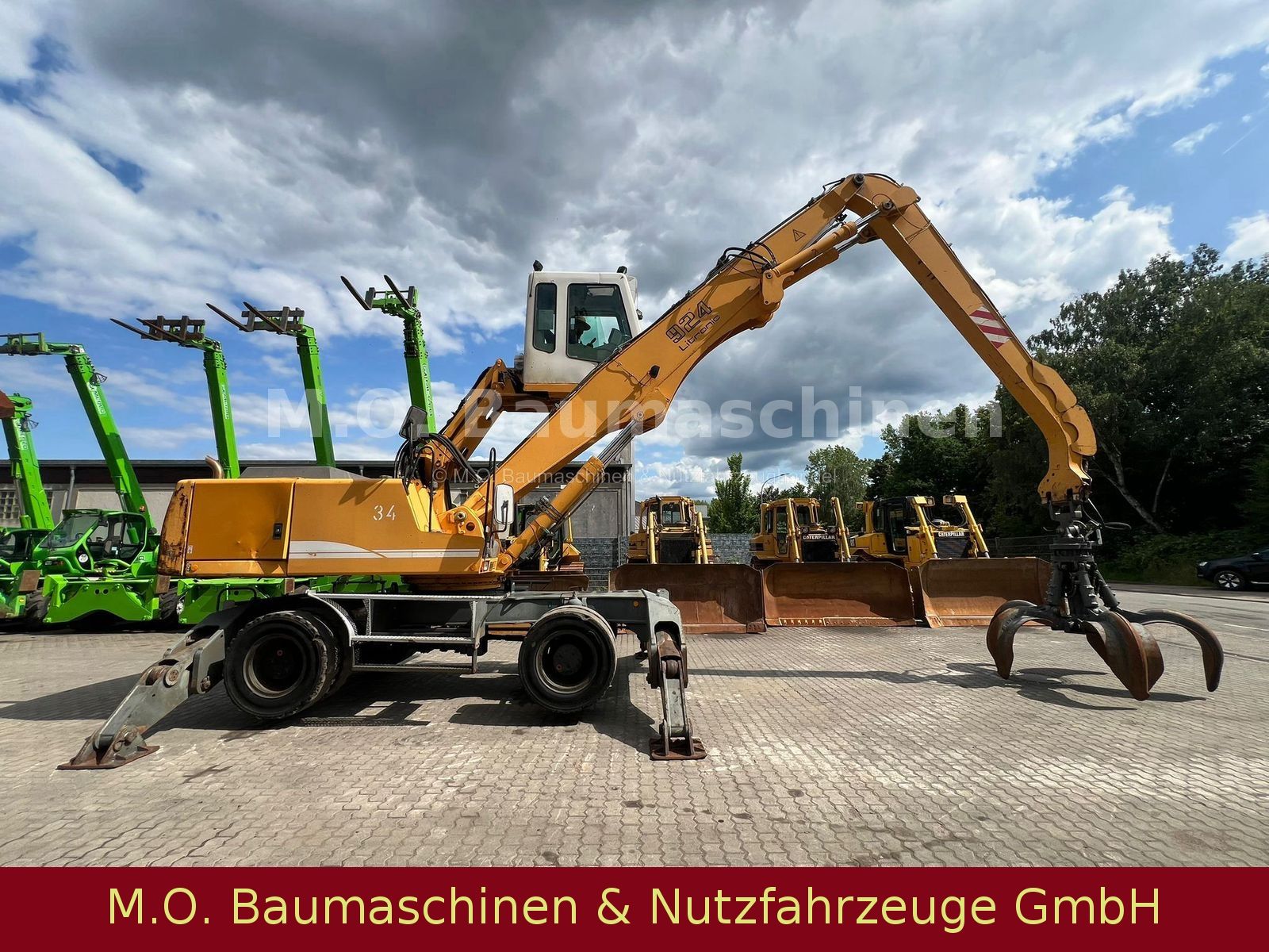 Fahrzeugabbildung Liebherr A 924 Litronic9900 BST/Hochf.Kabine/Magnetanlage