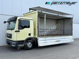 MAN TGL 8.180 FL Ewers Schwenkwand 2 x AHK, Klima - MAN Wechselfahrgestell F