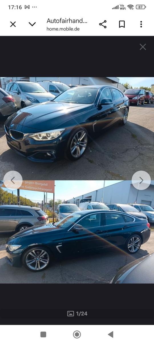 BMW 420 Baureihe 4 Gran Coupe 420 i Sport Line*NAVI*