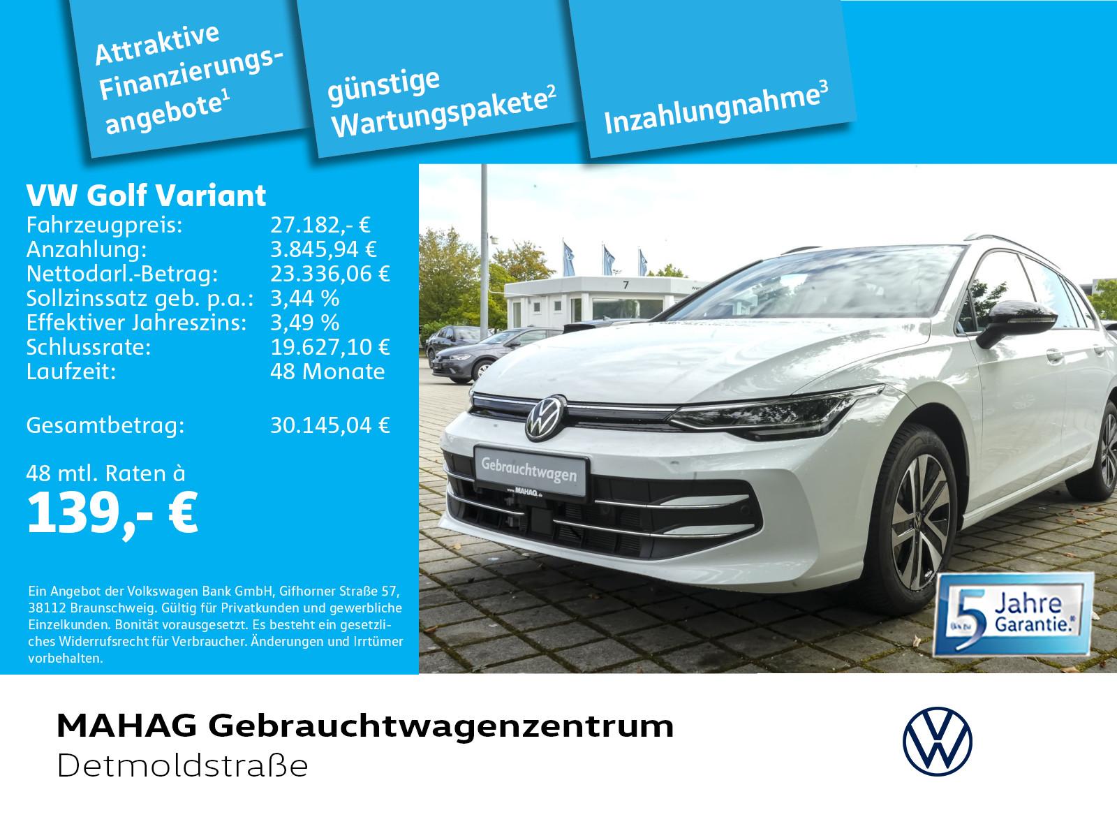 Volkswagen Golf Variant ENERGY 1.5 eTSI LED Navi ParkPilot, миниатюра 2
