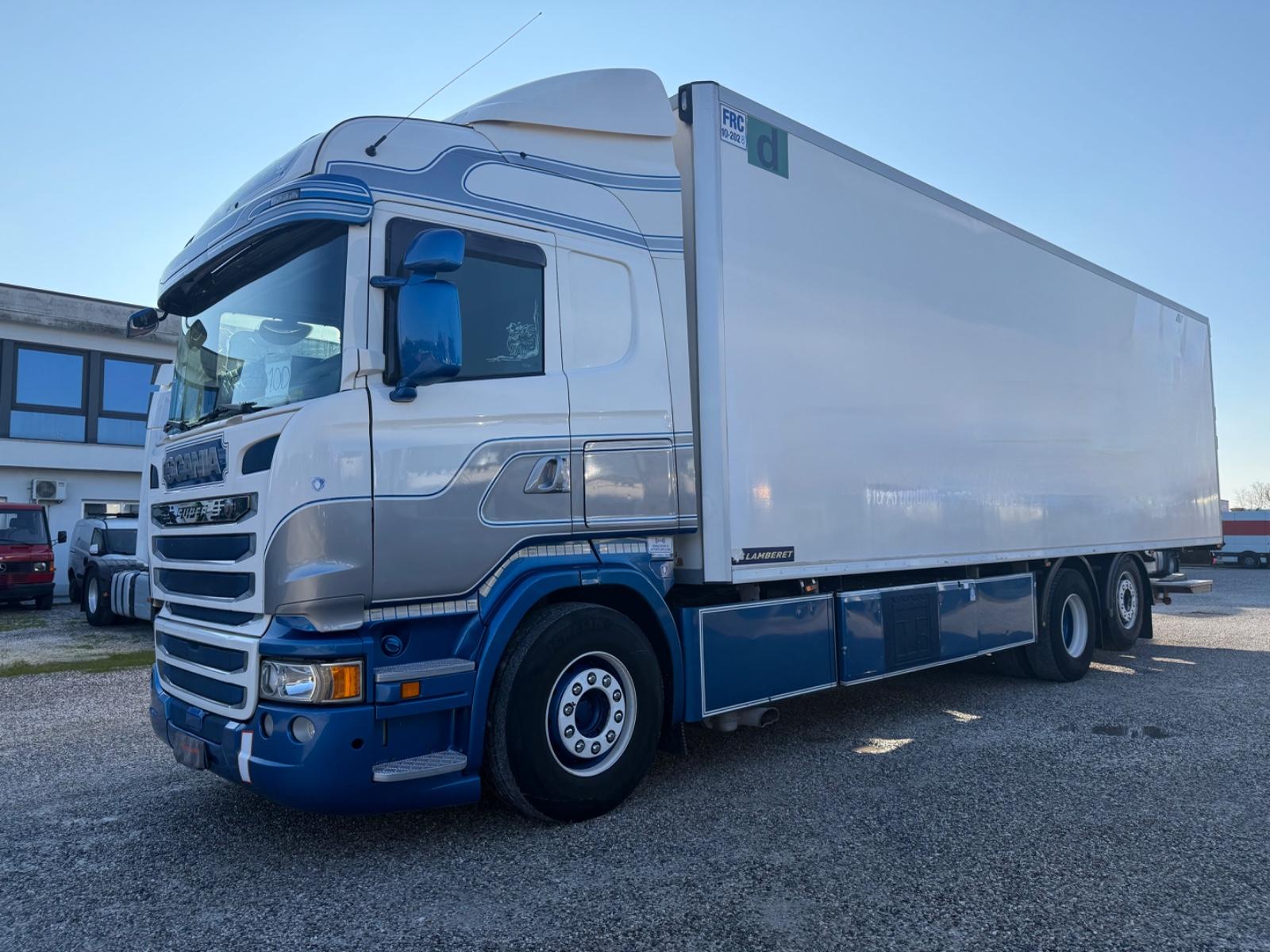Scania R450 Kühlkoffer 9.60m mit Thermoking -20°C LBW